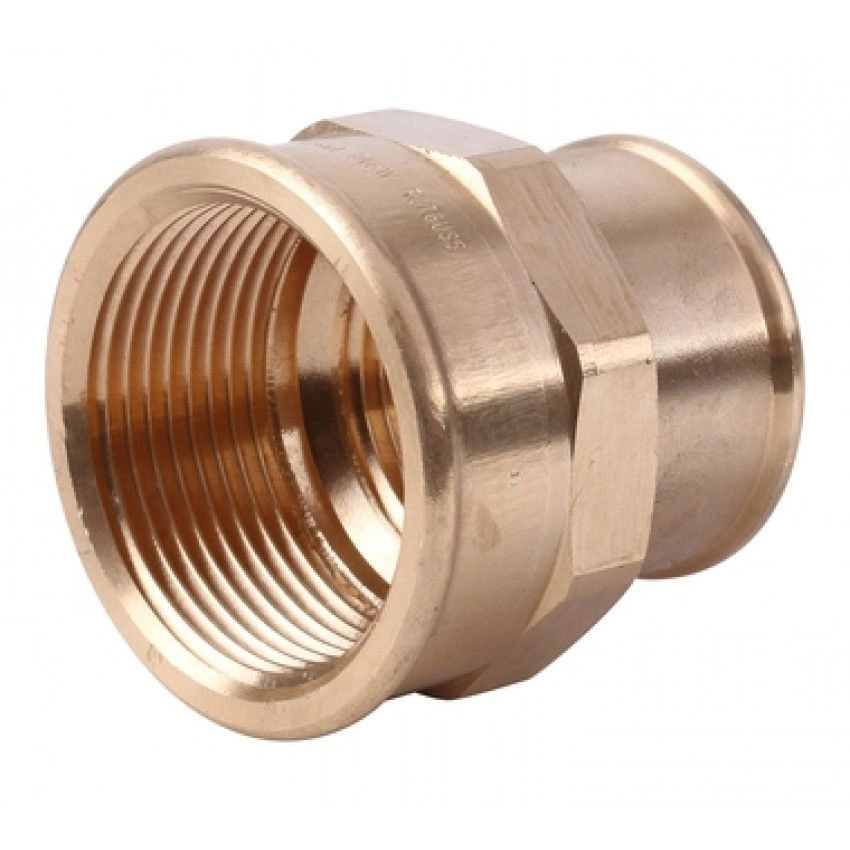 Муфта ВВ 1 1/2х 3/4"  (бронза) Viega