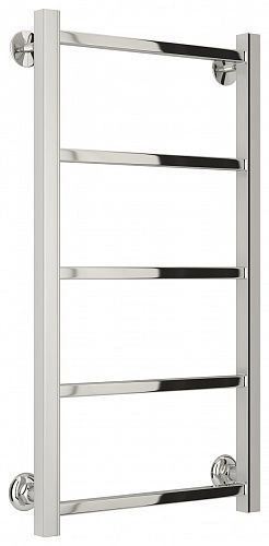 Полотенцесушитель "Версия - КН" 800х400 (5 перекладин) П 20х20, нержавеющая сталь, полировка, Стилье