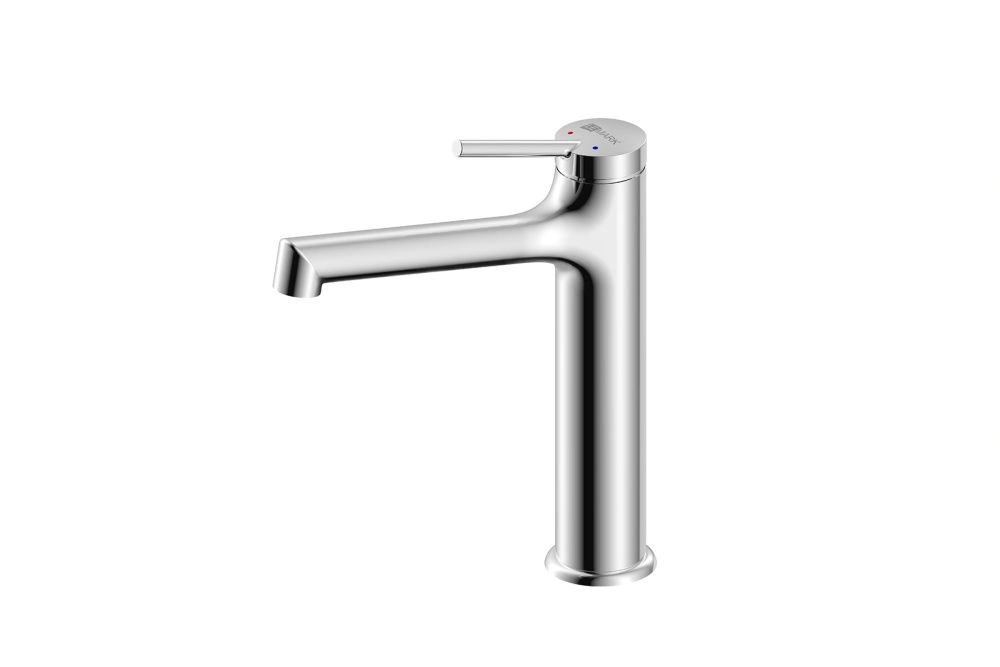 Смеситель для умывальника MINIMA, средний, монолитный, хром, LEMARK