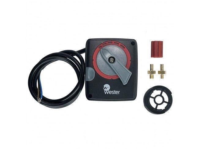 Привод поворотный Wester ARS6, 3-точ. (220В,6Нм,90°,60сек, конц. выкл., КО-РО-ОХ-ВК