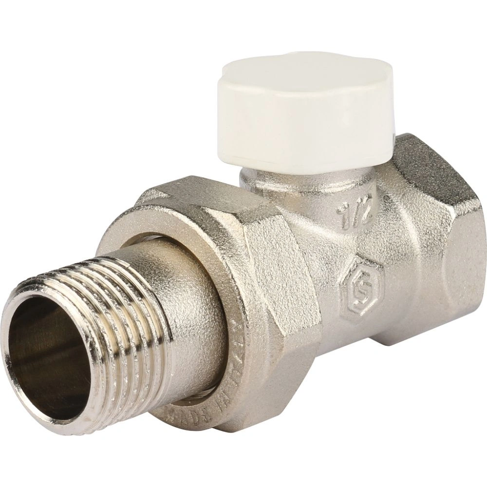 Клапан запорно-балансировочный, прямой 1/2 STOUT