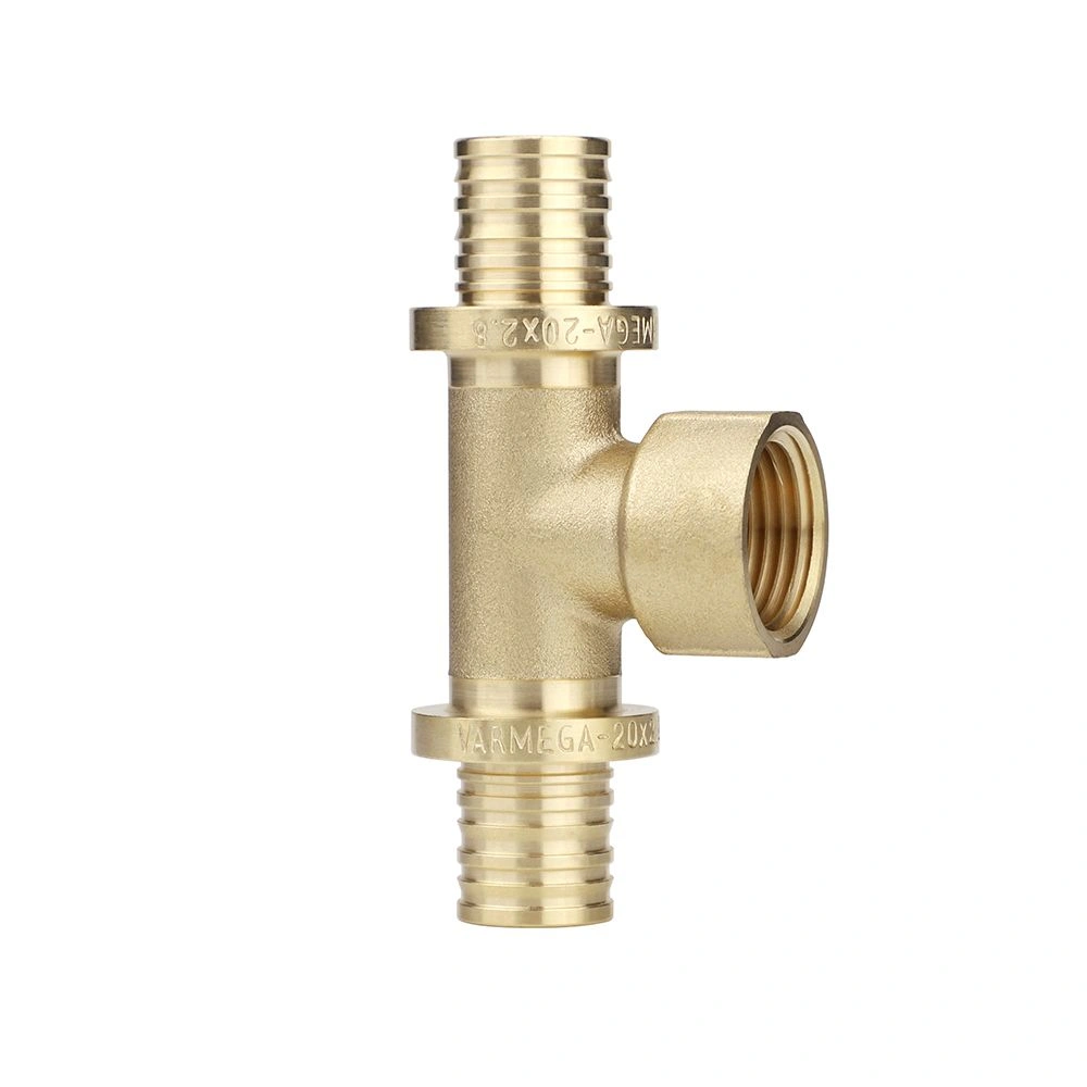 Тройник переходной ВН 20-1/2-20 латунь Varmega