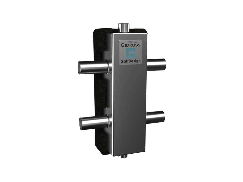 Гидравлическая стрелка GRSS-60-28PF под пресс-фитинги Gidruss