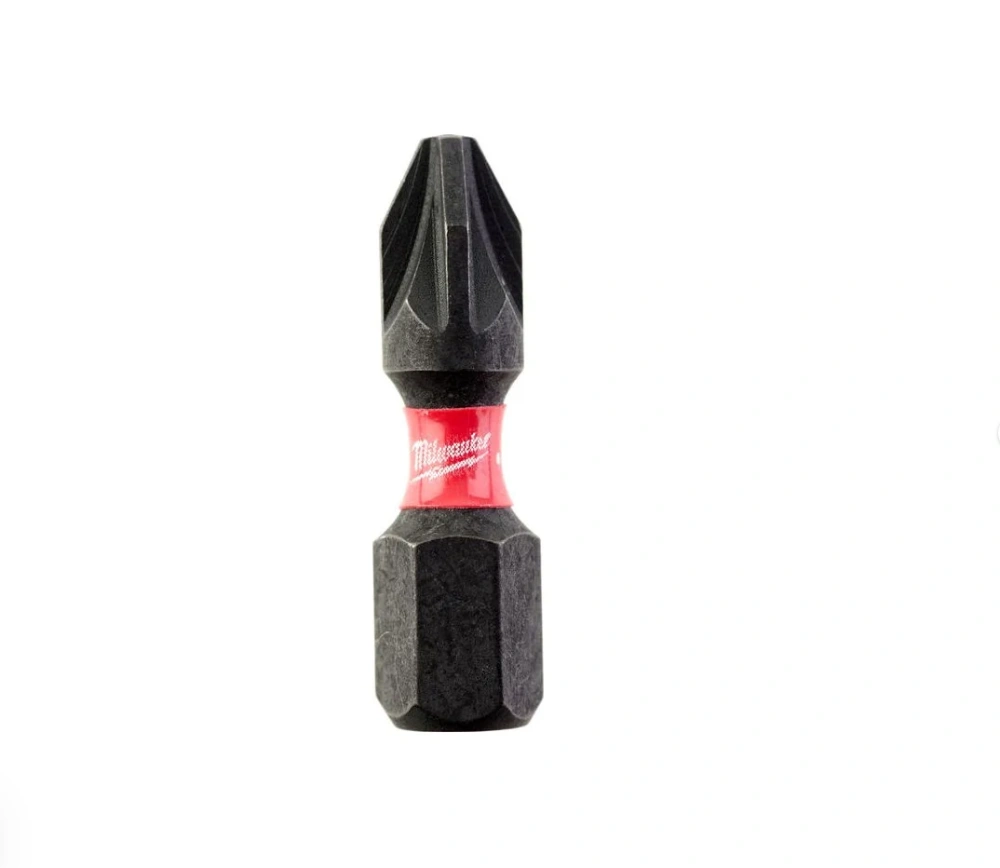 Бита для шуруповерта Shockwave PZ2 25мм , Milwaukee (25шт)