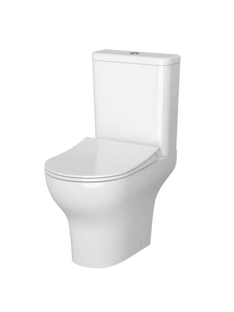 Унитаз напольный Zentrum безободк.,3/6л.+сиденье, Vitra