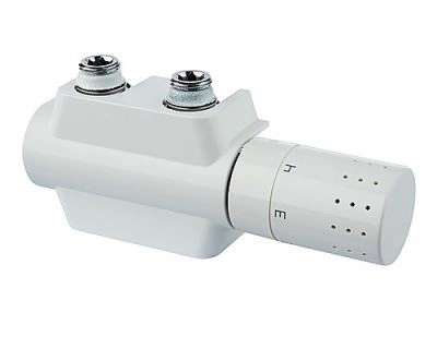 Комплект Design (белый) для нижнего подключения радиаторов Simplex