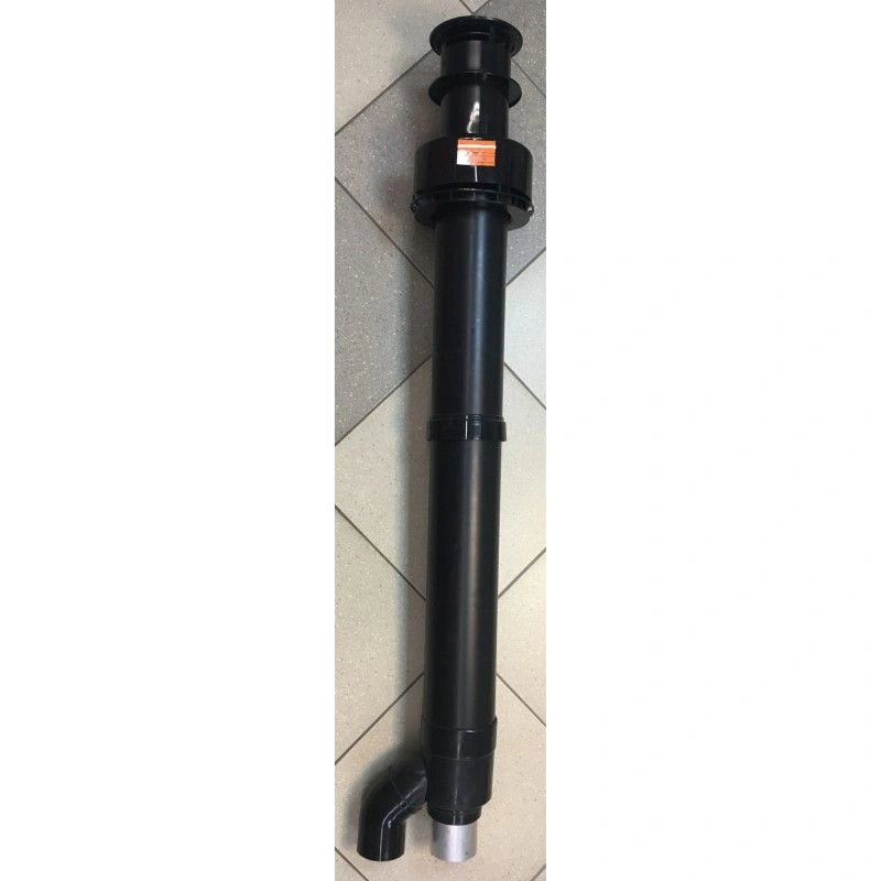 Проход параллельный через кровлю 80/80 черный