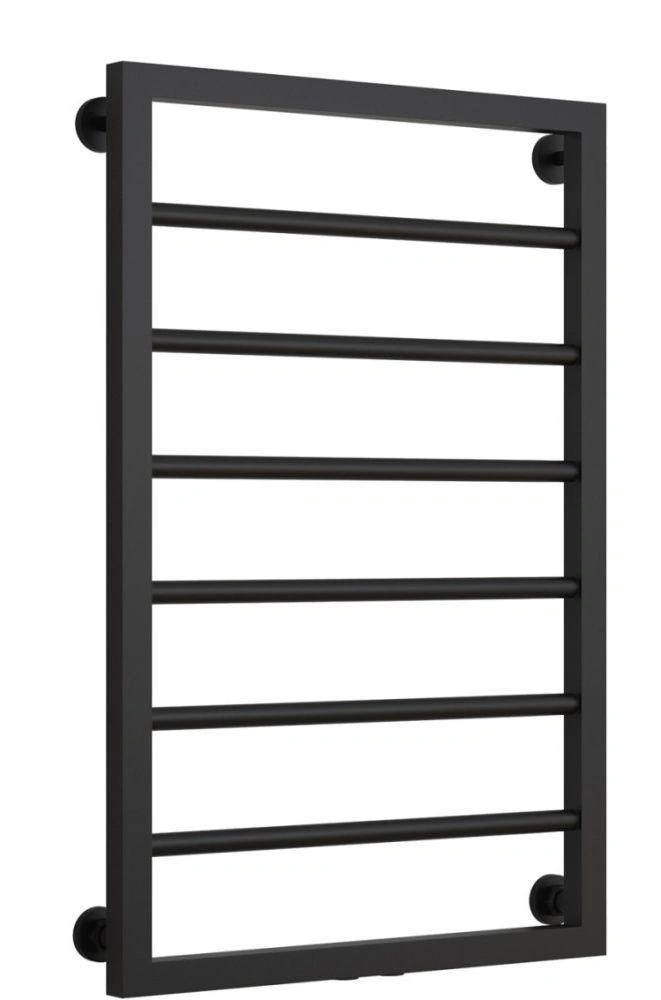 Полотенцесушитель водяной Канцлер 800х500, чёрный матовый, Сунержа
