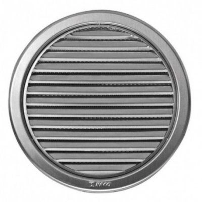 Решетка вент. NVM d075 круглая с сеткой нерж. HACO