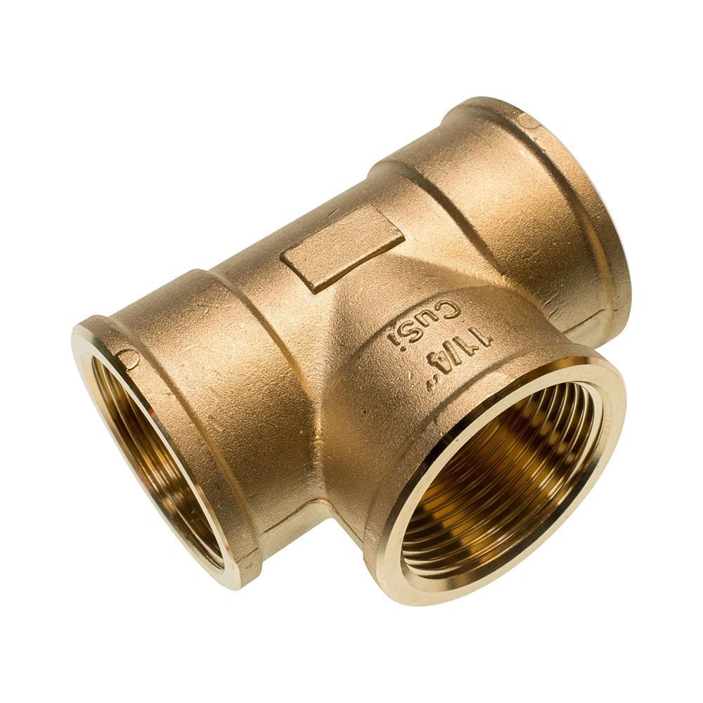 Тройник ВР 1"x1/2x1" мод. 3130 (бронза) SANHA PURAFIT