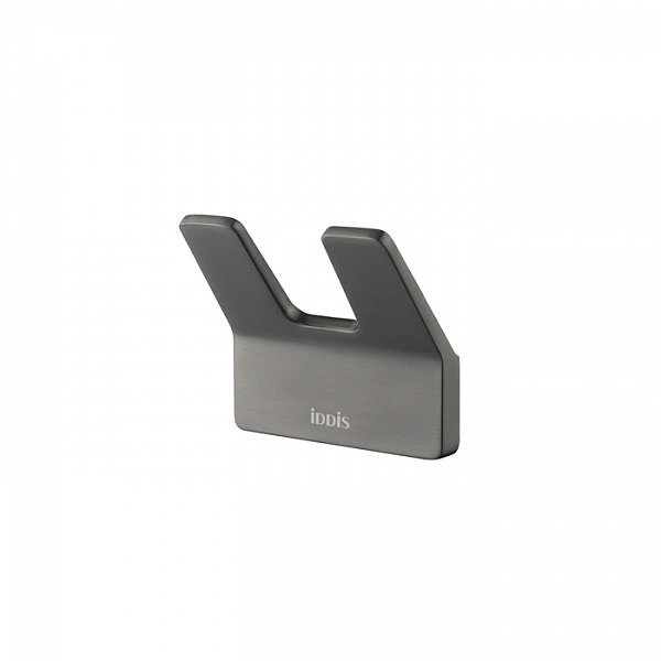 Крючок двойной Slide, графит, IDDIS