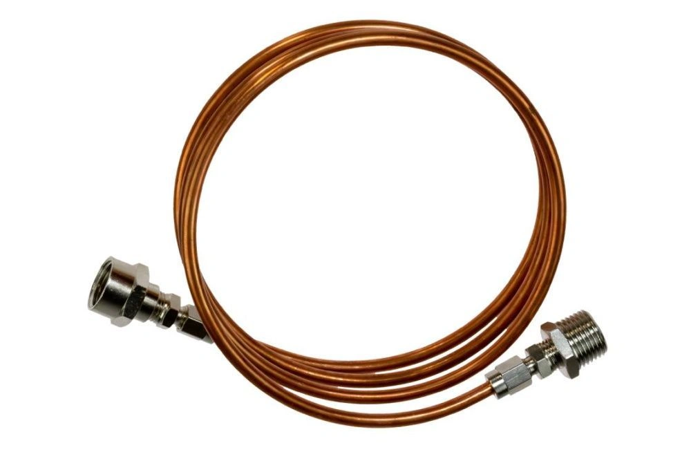 Трубка импульсная 1,5 м, G1/2'' внутр.-наружн., Ридан