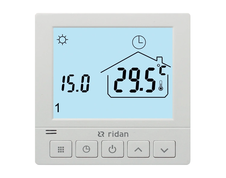 Термостат комнатный WT-R программируемый 230V, встраиваемый, Ридан