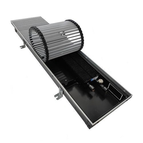 Конвектор внутрипольный Gekon Eco с решеткой UNA H08 L150 T23 (без клапана)