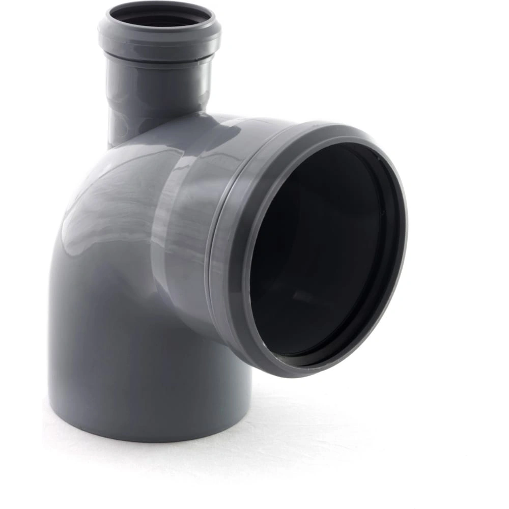 Отвод правый фронтальный с выходом в верх 110/50х87 РТП