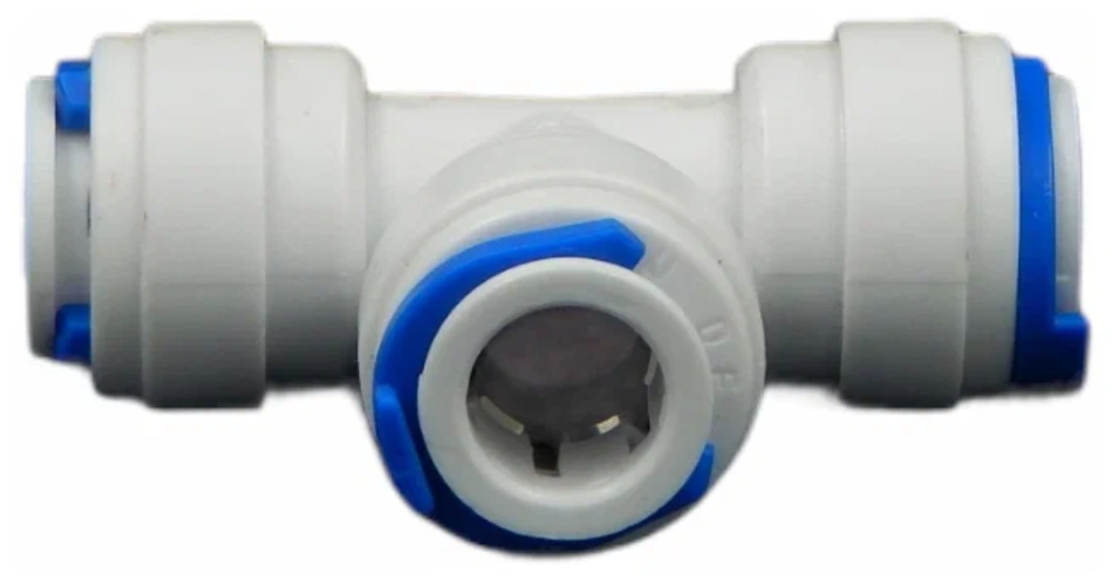 Фитинг тройник 3/8"х3/8"х3/8", JG QT-03B Naturewater