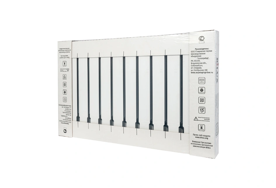 Радиатор биметаллический Bilux pluse-R 500 (175 Вт) 12 секций