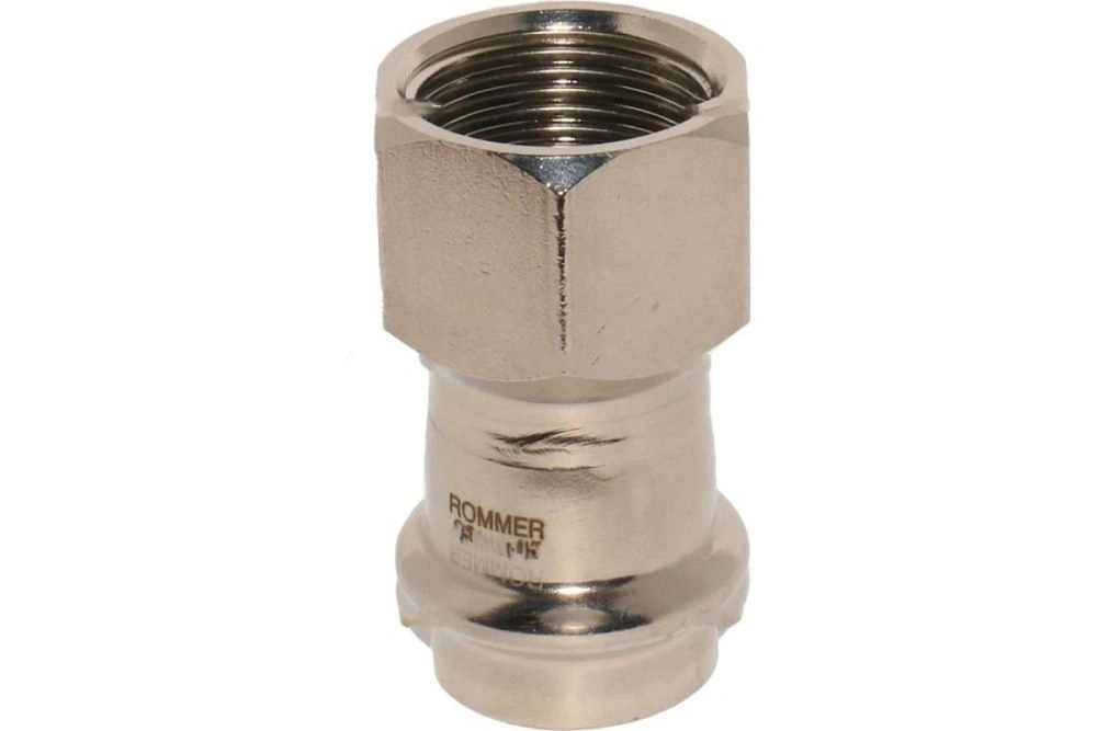 Переходник 28х3/4 ВР нерж. Rommer Переходник 28х3/4 ВР нерж. Rommer