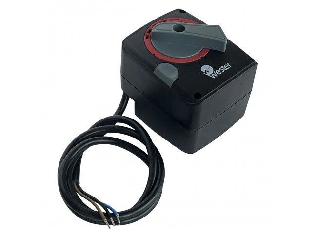 Привод повороный. Wester ARS6 модул. (24В,6Нм,90°,60/120сек,0-10В,КО-СО)