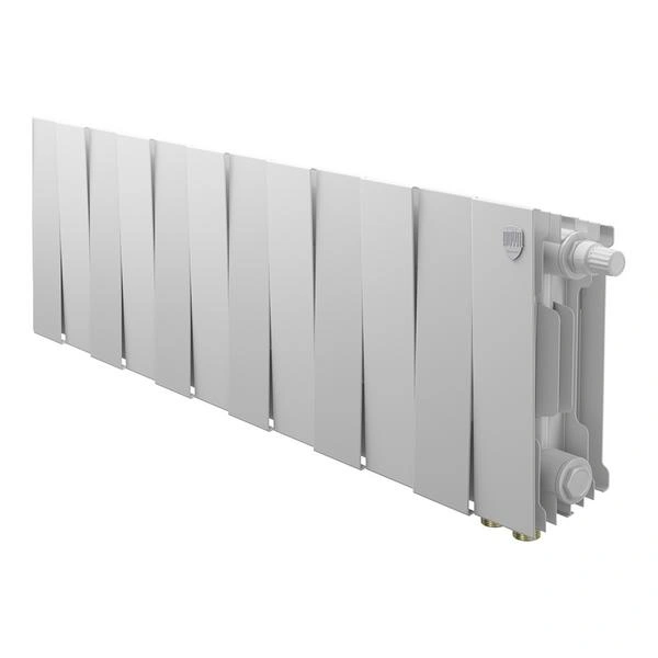 Радиатор биметаллический PianoForte Bianco Traffico VDR80 200/100 12 секций Royal Thermo