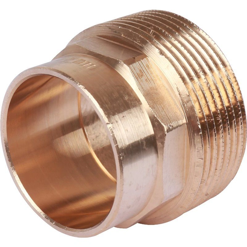 Муфта переходная НР-пайка 35х11/2" медная IBP