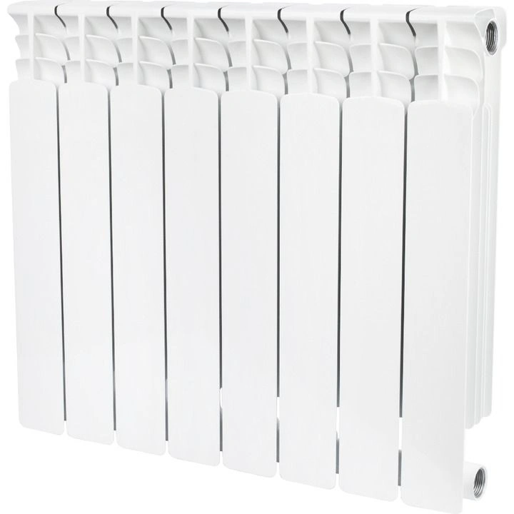 Радиатор биметаллический Space 500/90  8 секций боковое подключение STOUT