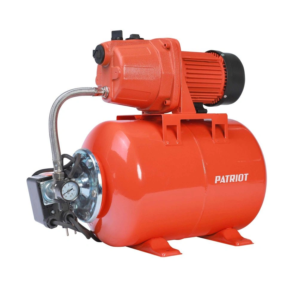 Станция насосная PW 1200-24 C, насосная часть - чугун, бак 24 л, 1200 Вт, 3800 л/час PATRIOT