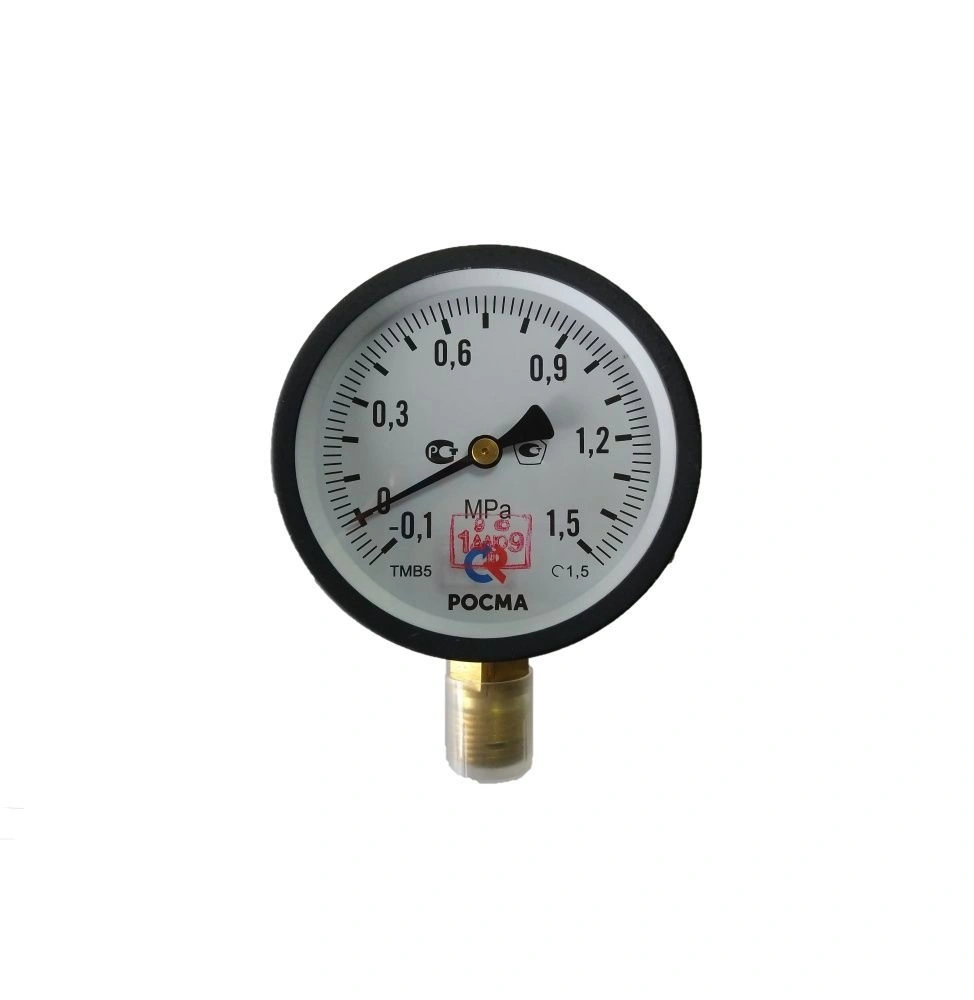 Мановакуумметр ТМВ-510Р.00 (-0,1..0,5 МПа) G1/2", кл.т.1.5
