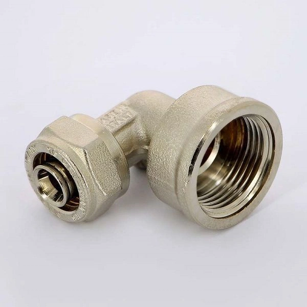 Угол ВР 20х1/2" никелир. (обжим) Uni-Fitt