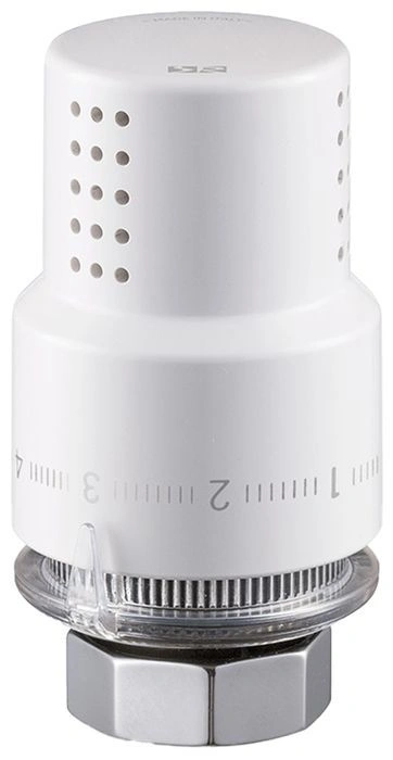 Термостатическая головка "ARIA" М30х1,5  цвет Белый SR, Rubinetterie