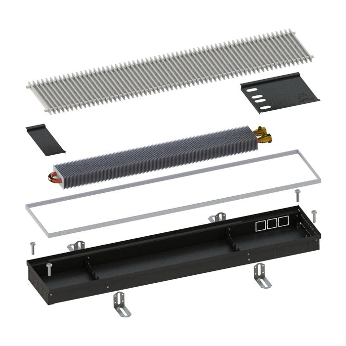 Конвектор Itermic ITTL 070.220.1200 решетка "серебро"