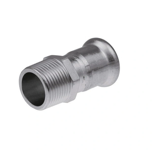 Соединитель Inox press 54хR2" НР нерж. KAN-Therm