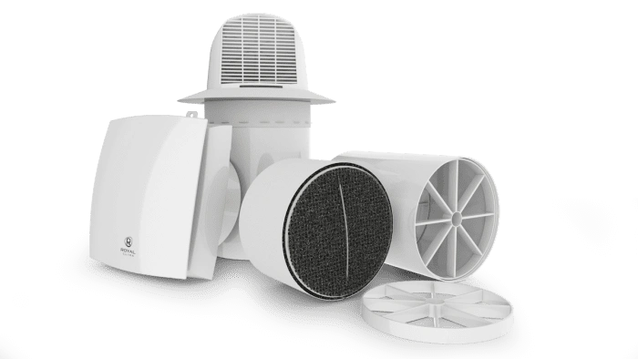 Энергоэффективная приточно-вытяжная вентиляционная установка RCF-70 Lux Fiato Энергоэффективная приточно-вытяжная вентиляционная установка RCF-70 Lux Fiato