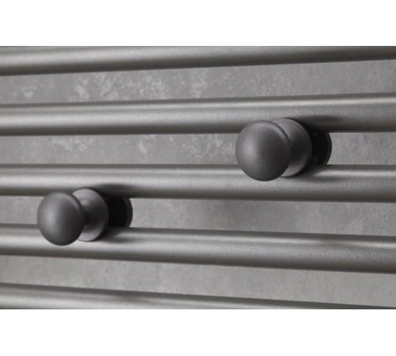 Держатель для полотенец круглый для 2012, Антрацит (2 шт.), Atlantic