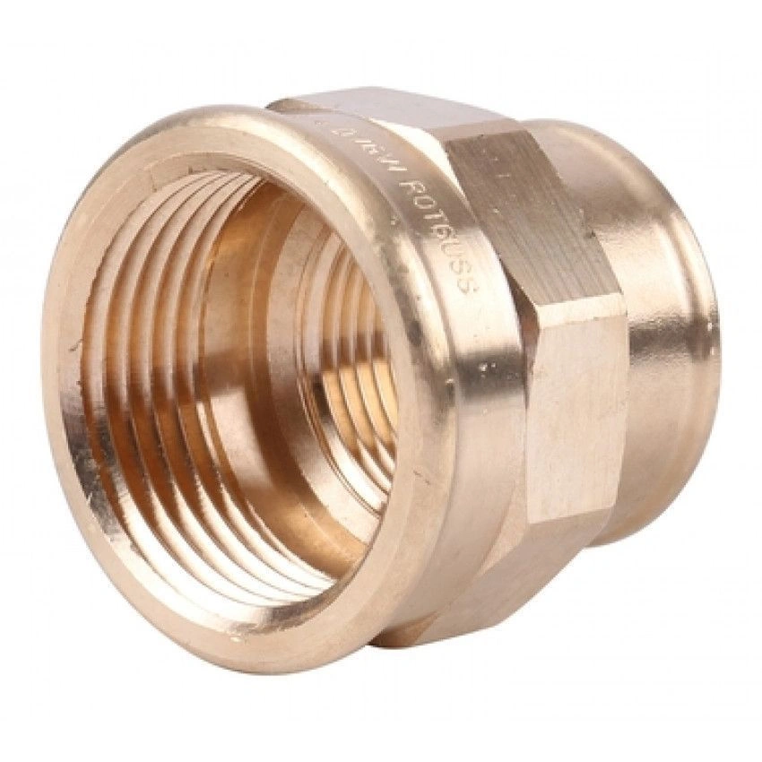 Муфта ВВ  1 х3/4"  (бронза) Viega