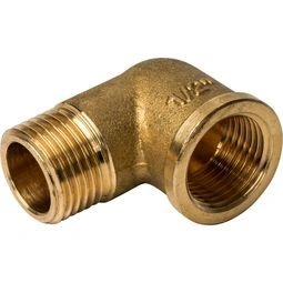 Угольник ВР-НР    1/2х1/2 (латунь) STOUT