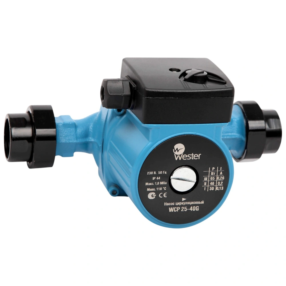 Насос циркуляционный WCP 25-40G 130 (с гайками) Wester