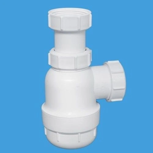 Сифон бутыл. (1 1/2"х40мм) без выпуска  выход DN40мм McAlpine