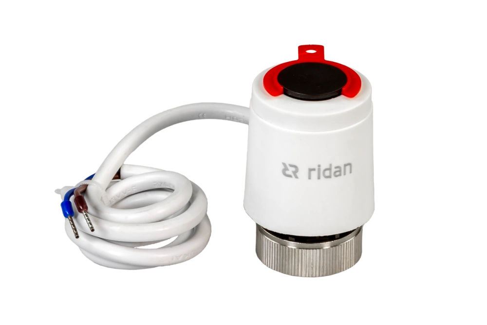 Термоэлектрический привод TWA-KR, 230V, NC (н.з.) M30x1,5 Ридан