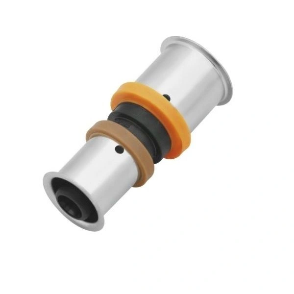 Соединитель  двухсторонний 20*2 / 16*2  с пресс-кольцом PPSU Press KAN-therm (распродажа)