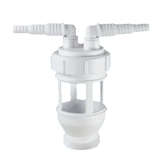 Воронка приемная с 2 горизонтальными входами (11/14/17мм) выход 1 1/2" "папа" McAlpine