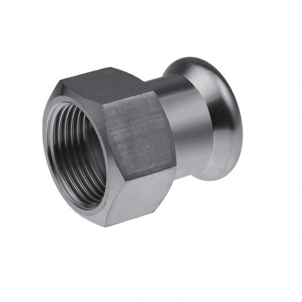 Соединитель Inox press 42хRp1 1/4" ВР нерж. KAN-Therm