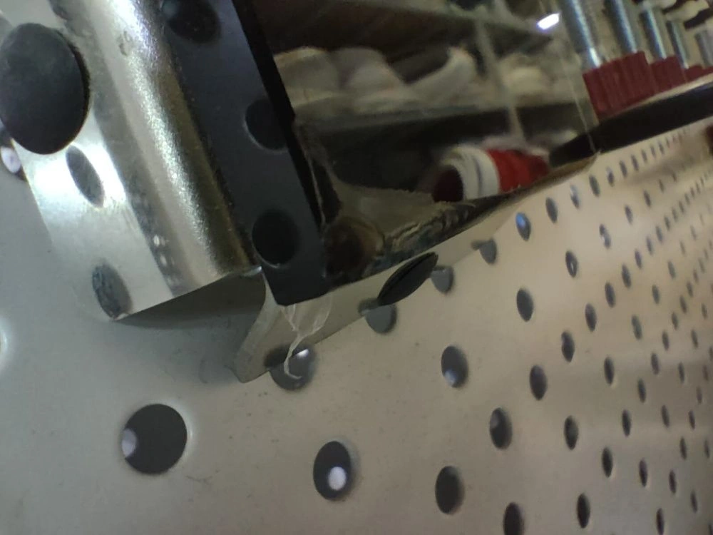 Стеклянная декоративная панель 1000мм, черное стекло, TECE (Уценка, небольшой скол)