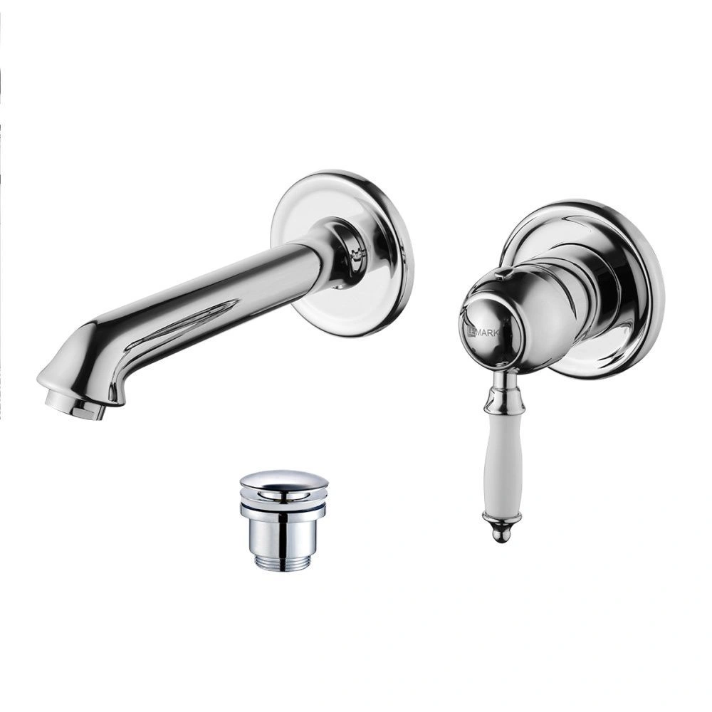 Смеситель для умывальника VILLA, встраиваемый, хром, LEMARK