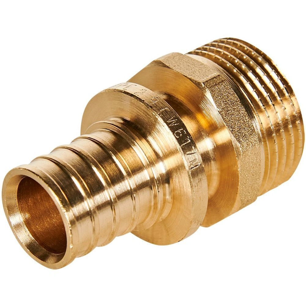 Муфта переходная 20-3/4 НР латунь Rommer