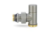 Клапан ручной радиаторный 1/2x3/4 Ek угловой серый Varmega