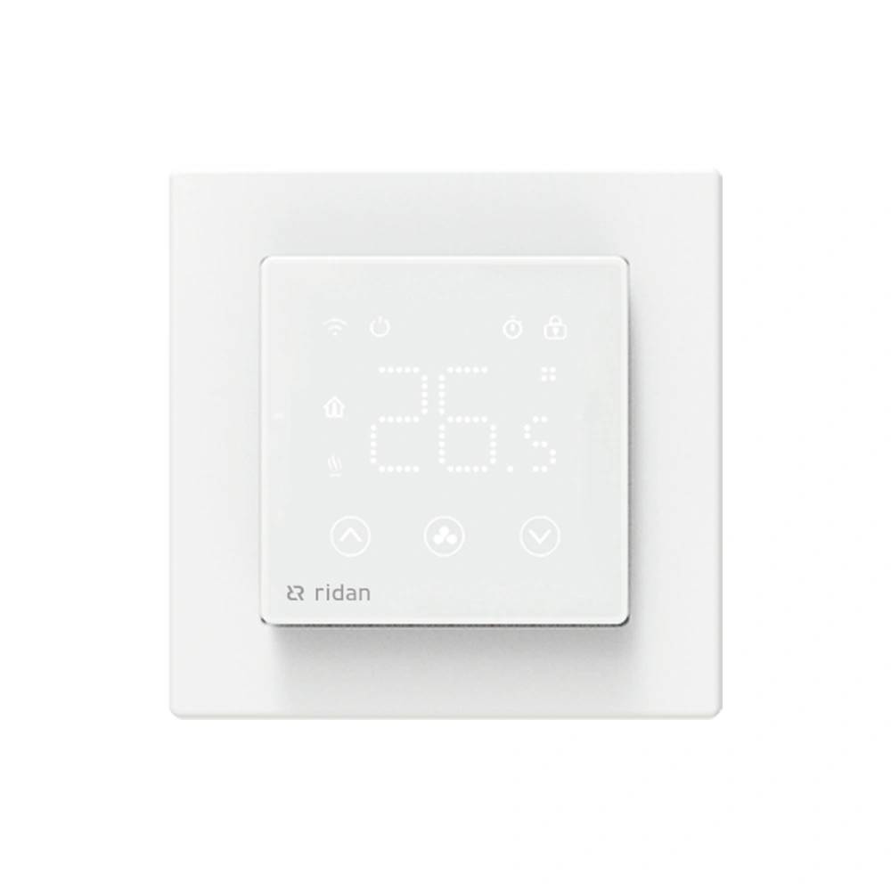 Термостат комнатный RSmart-SW Wi-Fi 230V, с Wi-Fi подключением, белый ECtemp Smart