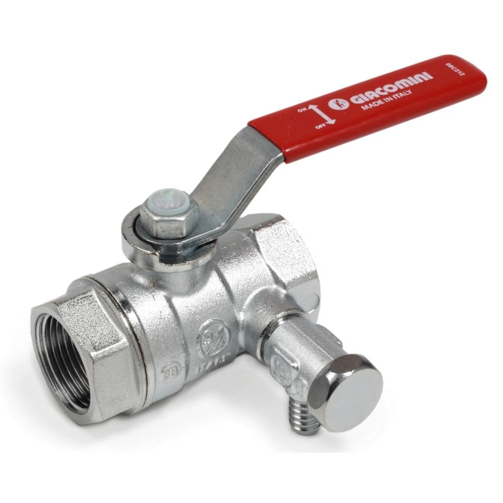Кран шаровой ВВ со спускным устройством 3/4" Giacomini