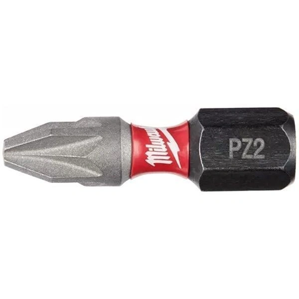 Бита для шуруповерта  Shockwave PZ2 25мм , Milwaukee (1 шт)