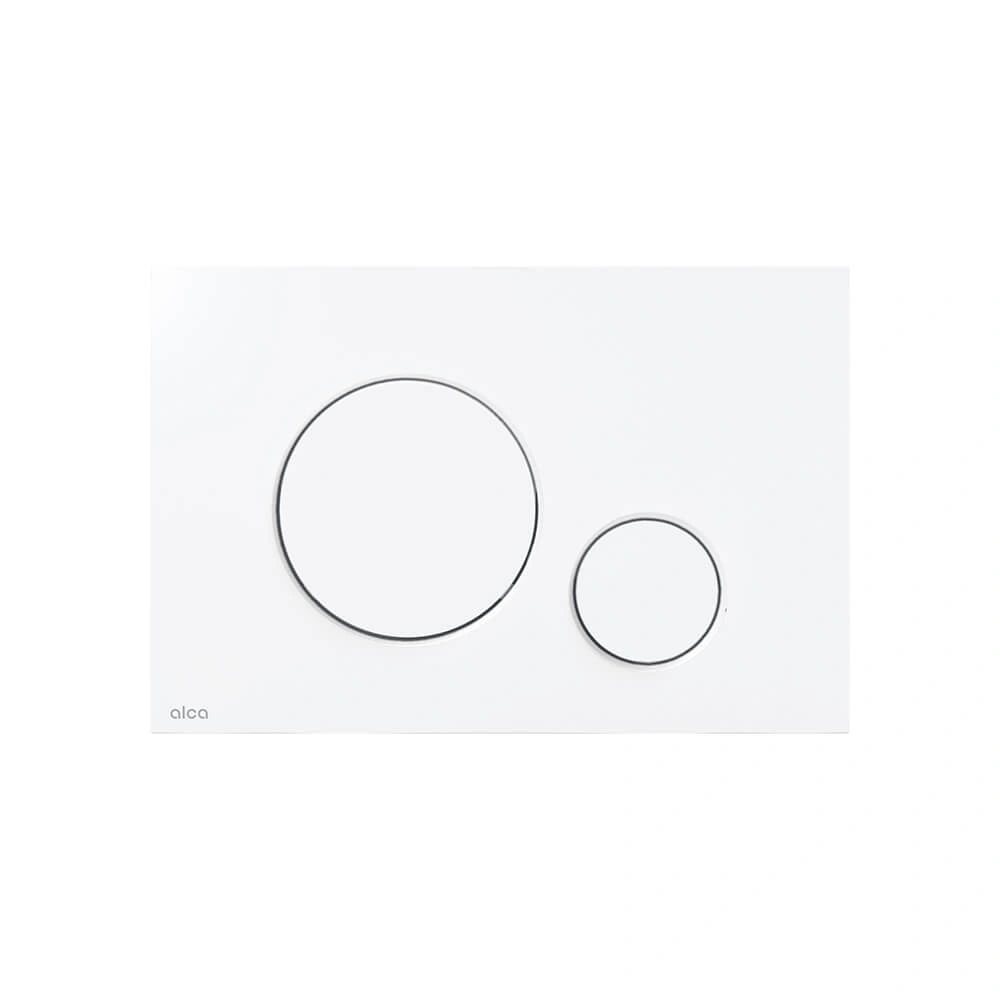 Набор инсталляции для унитаза 4 в 1 c кнопкой M670  белая Alcaplast